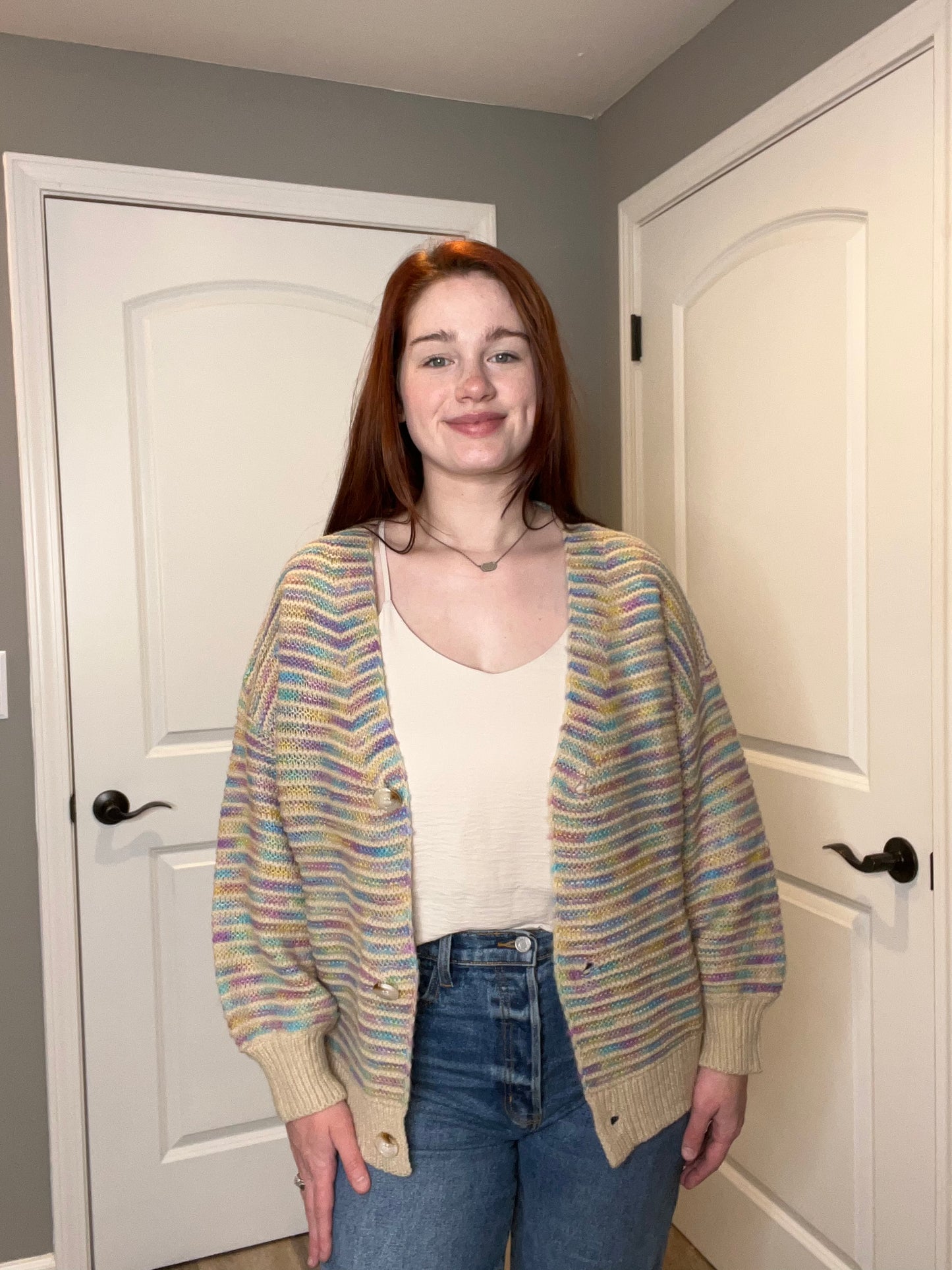 Sand Beige Adjustable Strap Cami - Grace Ann Faith Boutique - Official Online Boutique