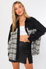 Twill & Tweed Mix Shacket - Grace Ann Faith Boutique - Official Online Boutique