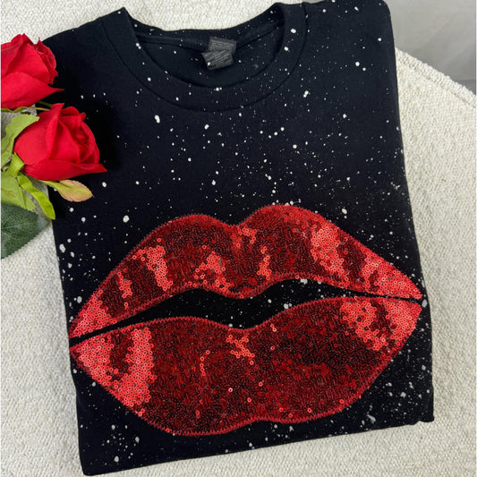 Lips Valentine Short Sleeve Tee