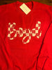 Red Boyd Embroidered Sweatshirt