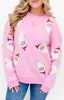 Santa Sequin Patch Sweatshirt