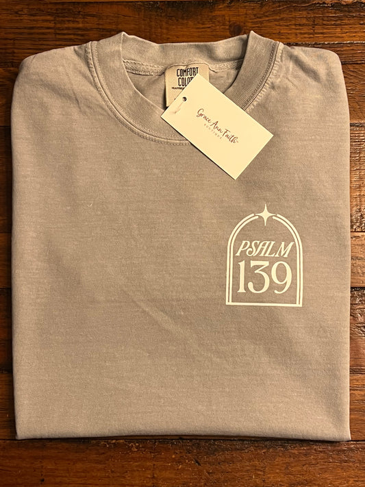 Psalm 139 Short Sleeve Graphic Tee