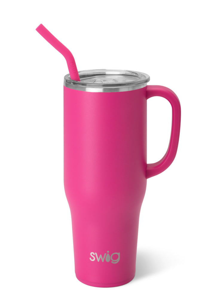 Swig Hot Pink Mega Mug (40oz) - Grace Ann Faith Boutique - Official Online Boutique