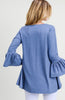 3/4 Bell Sleeve Top - Grace Ann Faith Boutique - Official Online Boutique