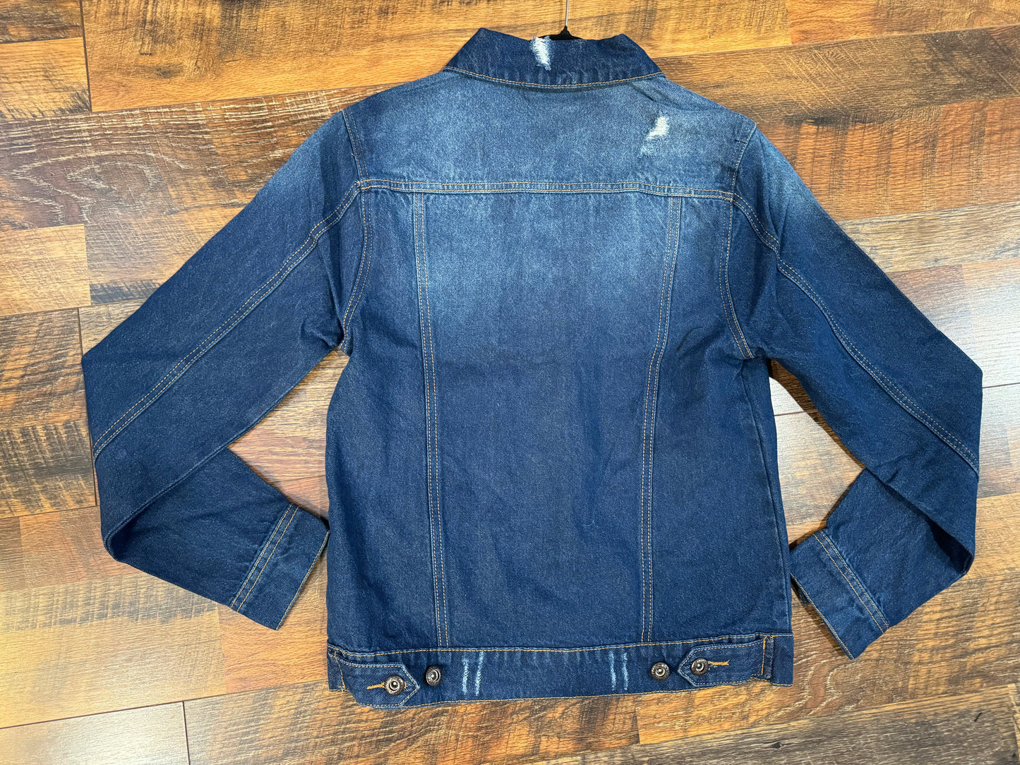 Distressed Denim Jacket