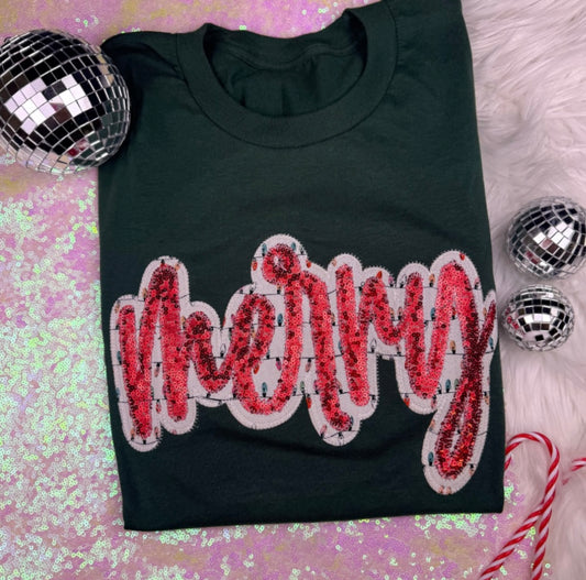 Forest Double Layer Merry Sweatshirt