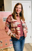 Burgundy Tribal Print Shacket - Grace Ann Faith Boutique - Official Online Boutique