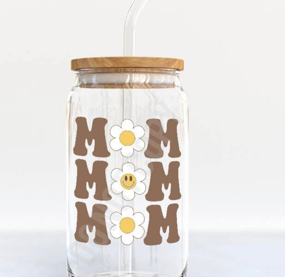 Mom Iced Coffee Glass - Grace Ann Faith Boutique - Official Online Boutique