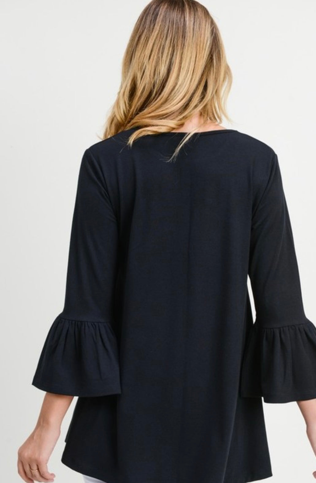 3/4 Bell Sleeve Top - Grace Ann Faith Boutique - Official Online Boutique