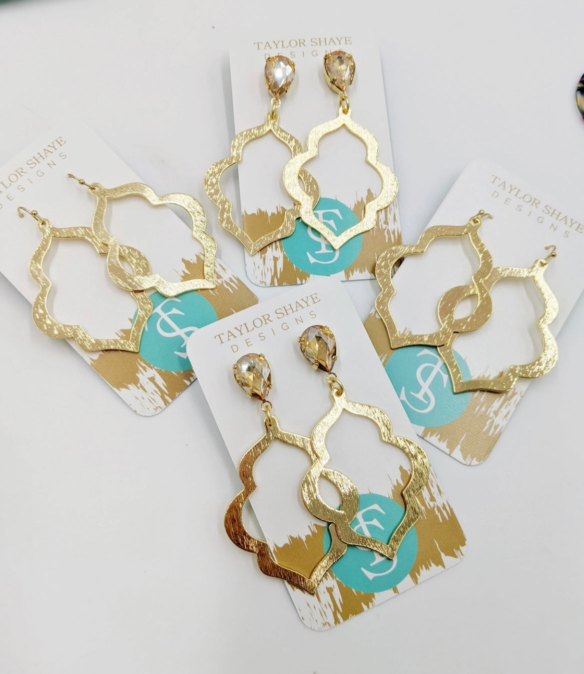 Gold Everyday Drops-Hook - Grace Ann Faith Boutique - Official Online Boutique