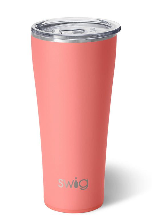 Swig Coral Tumbler (32oz) - Grace Ann Faith Boutique - Official Online Boutique
