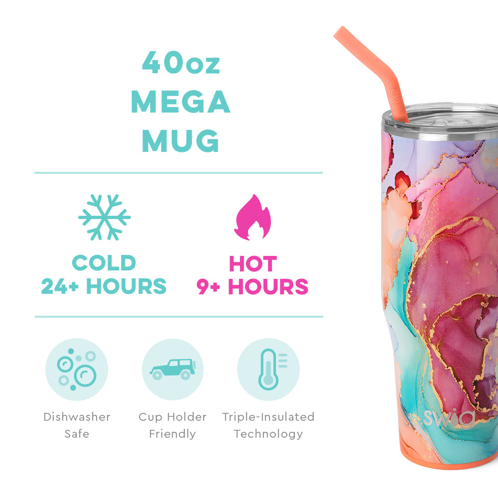 Swig Dreamsicle Mega Mug (40oz) - Grace Ann Faith Boutique - Official Online Boutique
