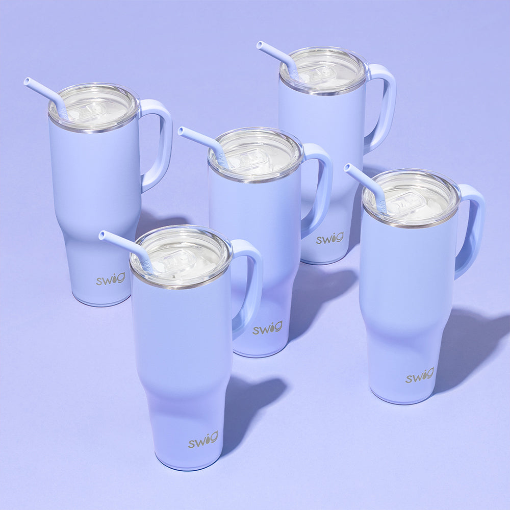 Swig Hydrangea Mega Mug (40oz) - Grace Ann Faith Boutique - Official Online Boutique