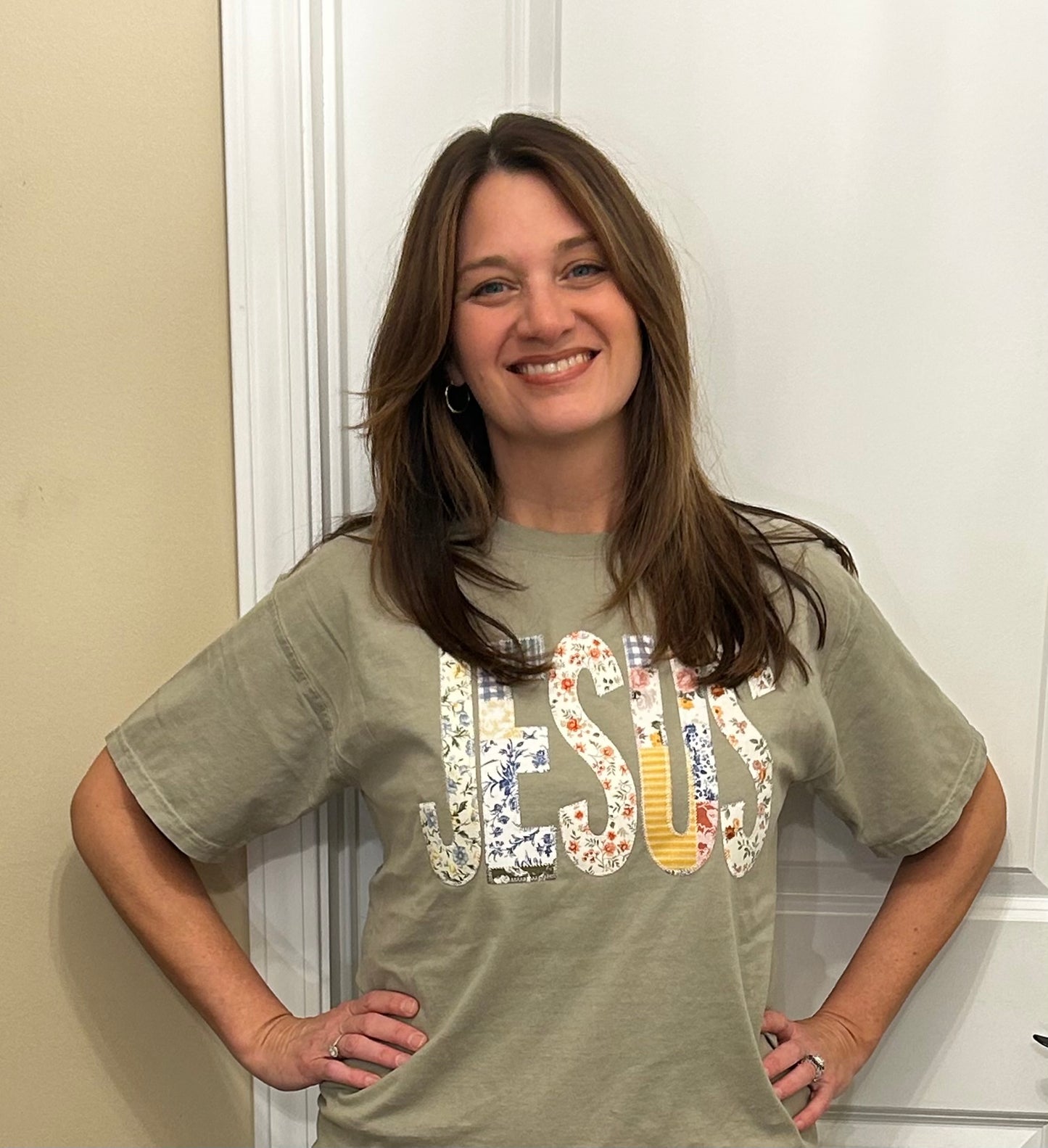 Jesus Pray Christian Faith Short Sleeve Tee