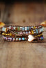 Handmade Crystal Beaded Natural Stone Bracelet - Grace Ann Faith Boutique - Official Online Boutique