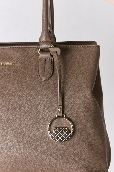 David Jones Structured Leather Handbag - Grace Ann Faith Boutique - Official Online Boutique