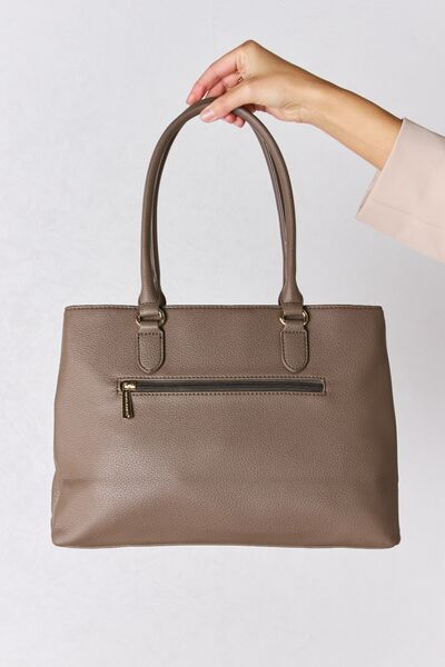David Jones Structured Leather Handbag - Grace Ann Faith Boutique - Official Online Boutique