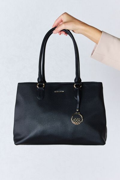 David Jones Structured Leather Handbag - Grace Ann Faith Boutique - Official Online Boutique