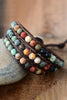 Handmade Triple Layer Beaded Agate Bracelet - Grace Ann Faith Boutique - Official Online Boutique