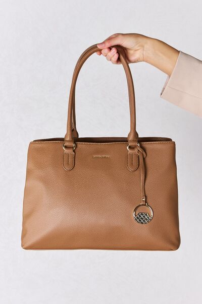 David Jones Structured Leather Handbag - Grace Ann Faith Boutique - Official Online Boutique
