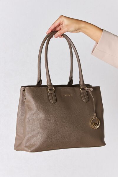 David Jones Structured Leather Handbag - Grace Ann Faith Boutique - Official Online Boutique