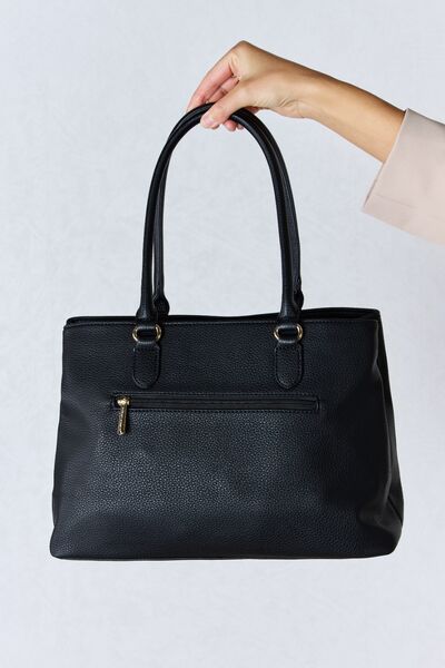 David Jones Structured Leather Handbag - Grace Ann Faith Boutique - Official Online Boutique