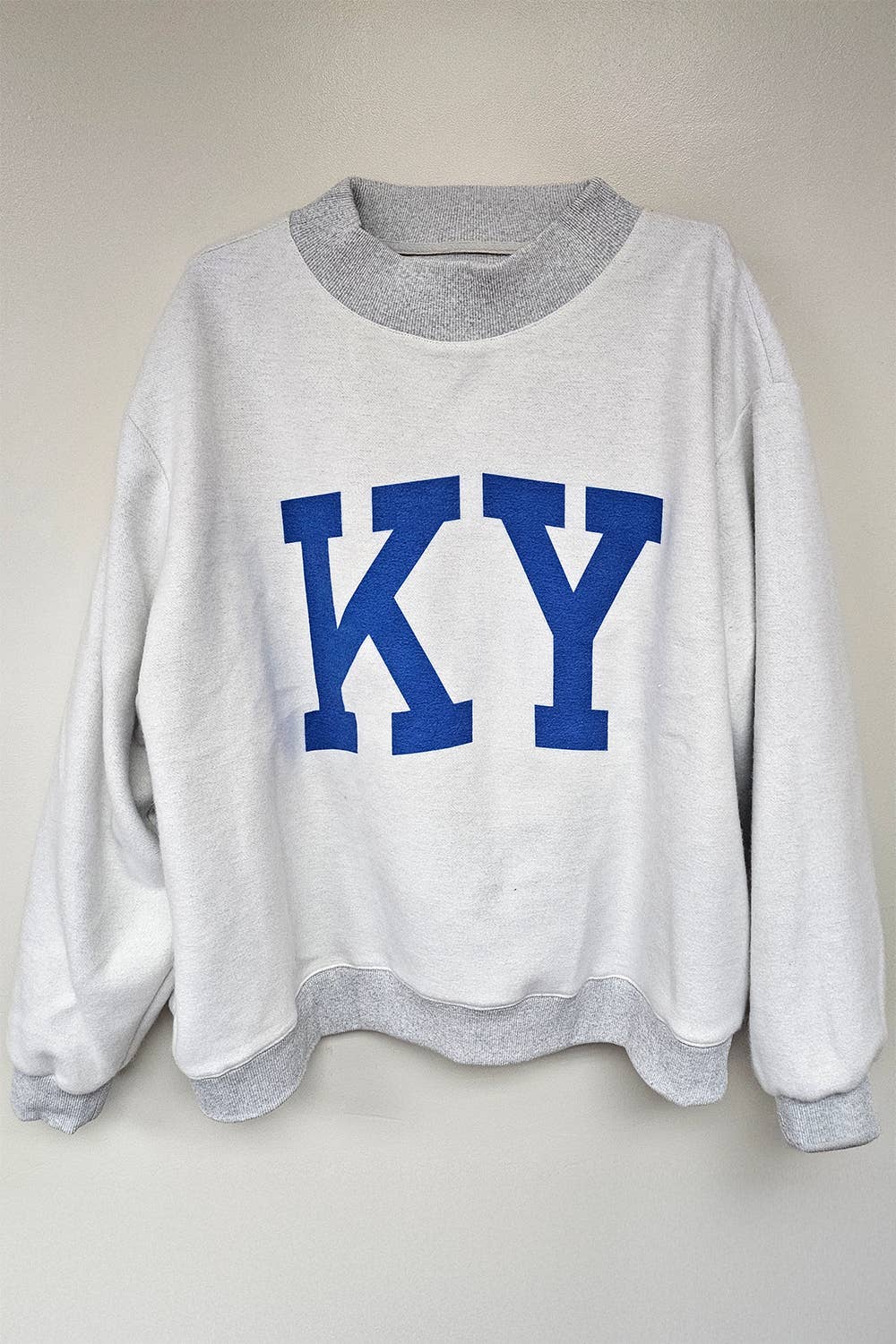 BUCKETLIST KENTUCKY “Kentucky & Ky” Reversible Mockneck Sweatshirt