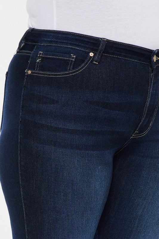 Plus High Rise Ankle Skinny Jeans - Grace Ann Faith Boutique - Official Online Boutique 