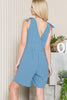 Cross Back Romper w Pockets