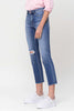 Mid-Rise Straight Crop Jeans - Grace Ann Faith Boutique - Official Online Boutique 