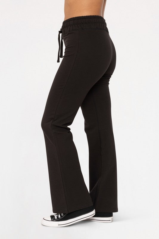 Mono B Drawstring Flared Pants