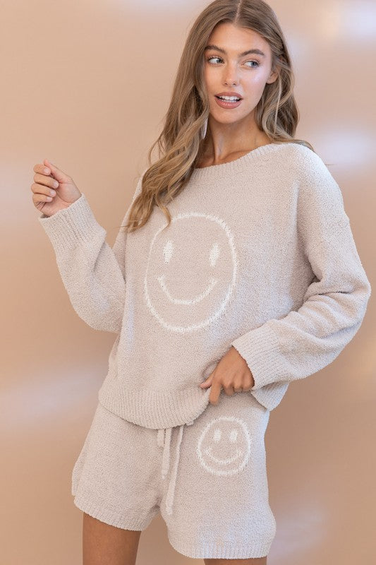 Cozy Soft Top with Shorts Set - Grace Ann Faith Boutique - Official Online Boutique 