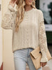 Lacey long sleeve top