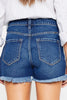 High Rise No Stitch Frayed Hem Shorts - Grace Ann Faith Boutique - Official Online Boutique 