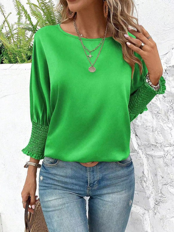 Long sleeve blouse