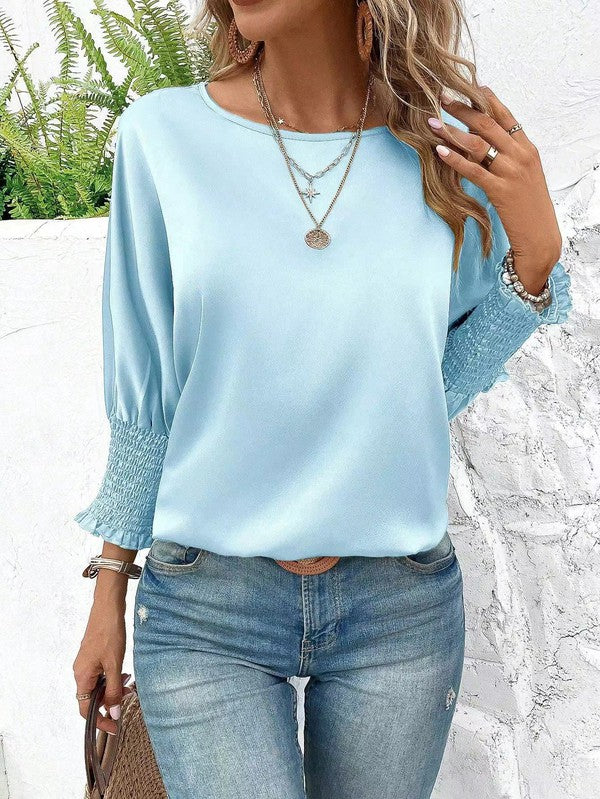 Long sleeve blouse