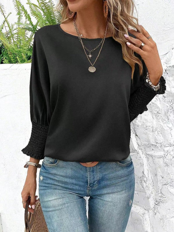 Long sleeve blouse