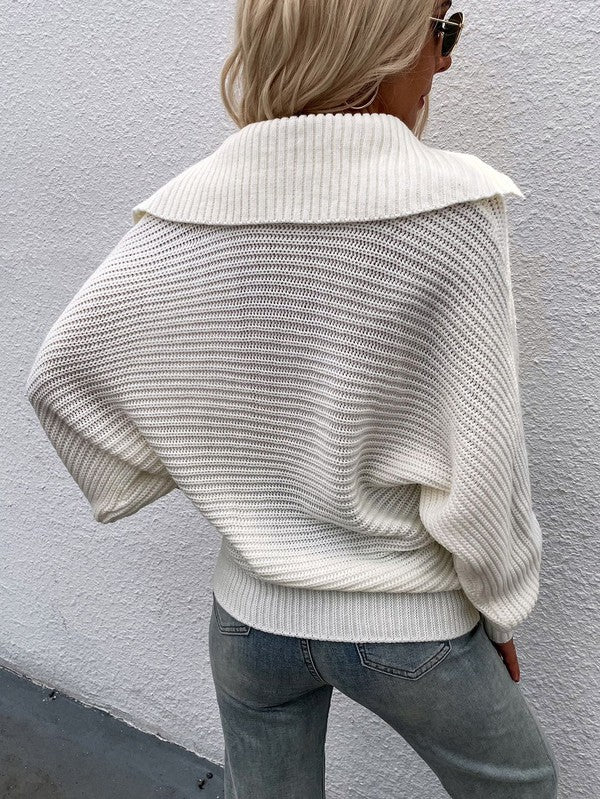 Knit sweater