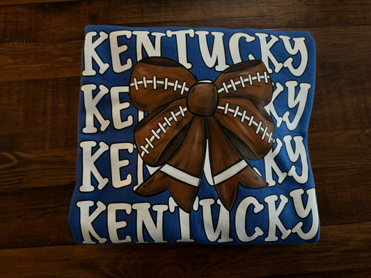 Blue Kentucky Football Sweatshirt