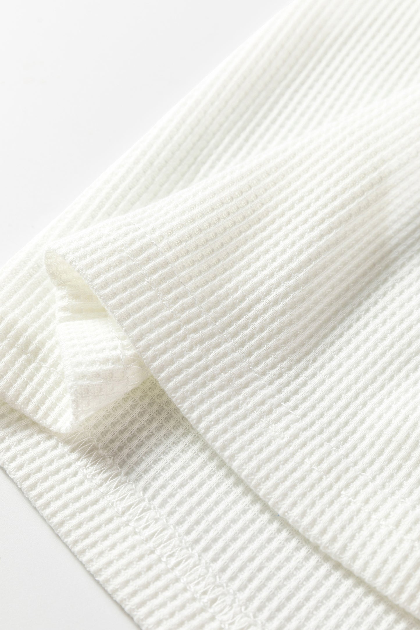 Chestnut Lace Long Sleeve Textured Pullover