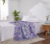 “Lavender Fields"  Quilted Throw Blanket 50"x60"