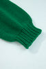Evergreen Plaid Bow Graphic Christmas Sweater