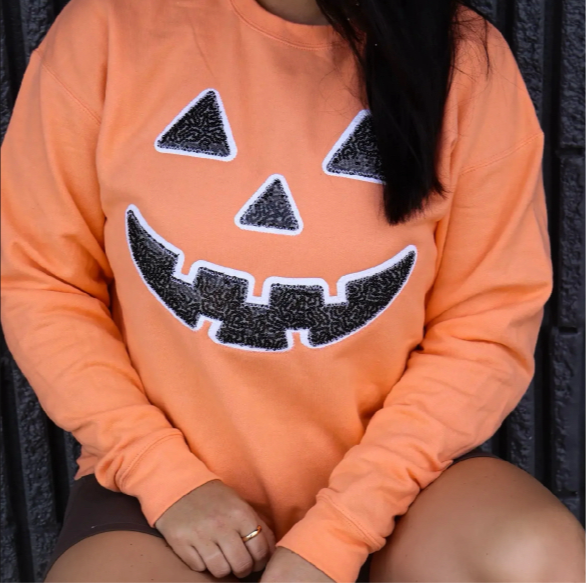 Pumpkin Face Sweatshirt