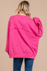 Ces Femme Exposed Seam Long Sleeve Sweatshirt