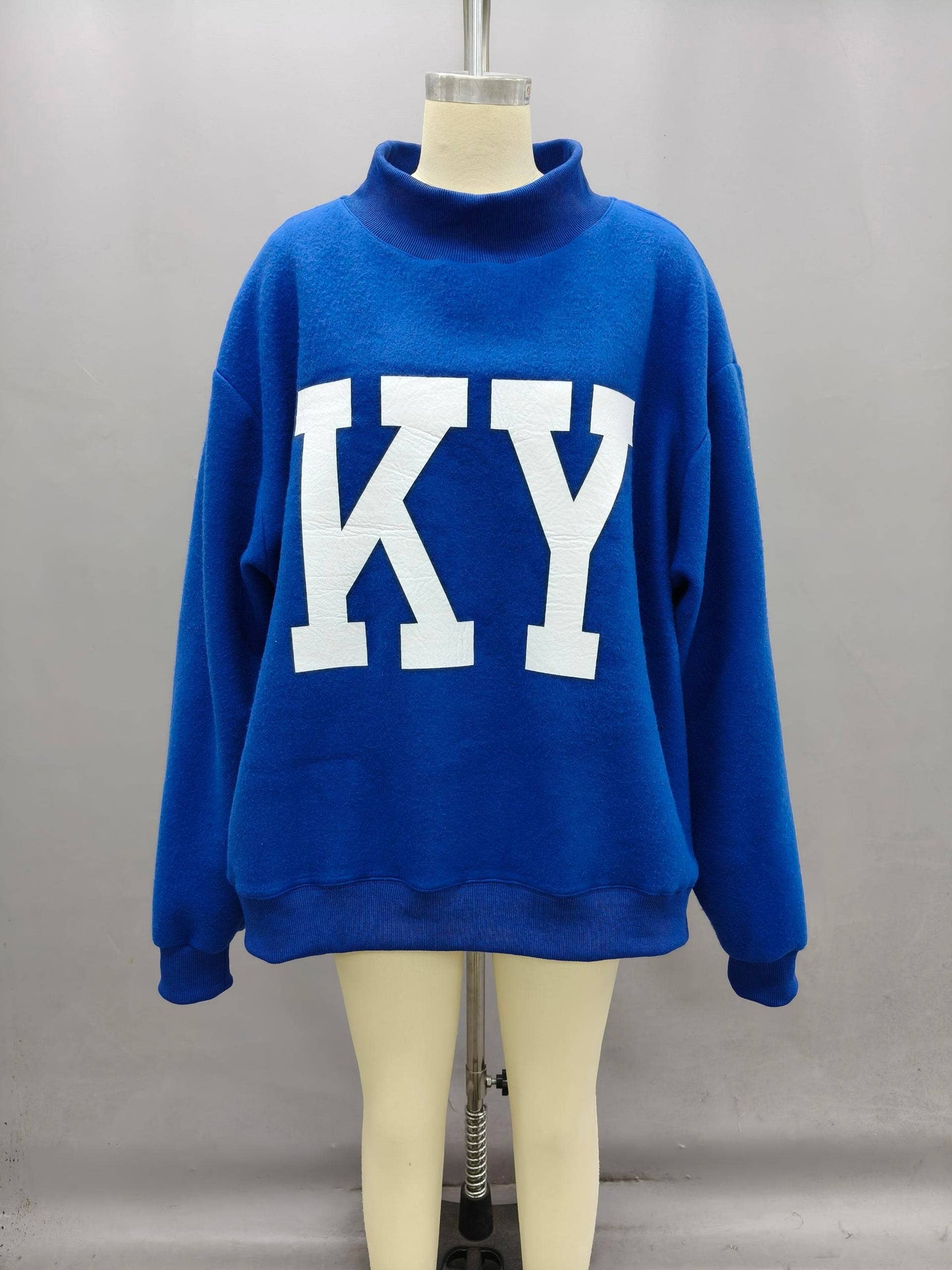 BUCKETLIST KENTUCKY “Kentucky & Ky” Reversible Mockneck Sweatshirt