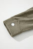 Laurel Green 2 in 1 Thermal Knit Textured Hooded Jacket