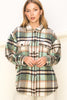 Sweet Comfort Plaid Pattern Shacket - Grace Ann Faith Boutique - Official Online Boutique 