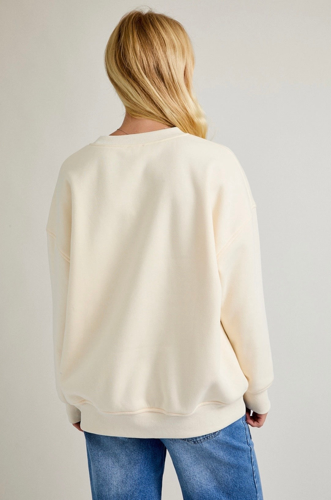 “Mt Rainier National Park” Long Sleeve Crew Neck Sweatshirt