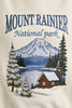 “Mt Rainier National Park” Long Sleeve Crew Neck Sweatshirt