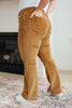 Judy Blue Bootcut Corduroy Pants in Camel